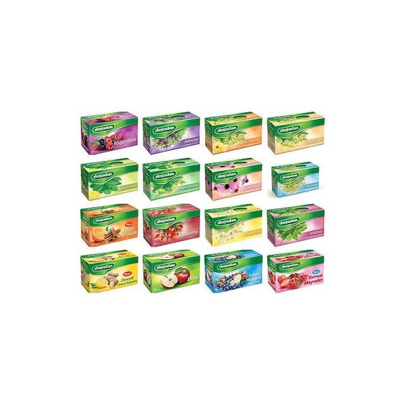 Dogadan Premium Turkish Apple Tea (Elma Cayi) 20 Tea Bags