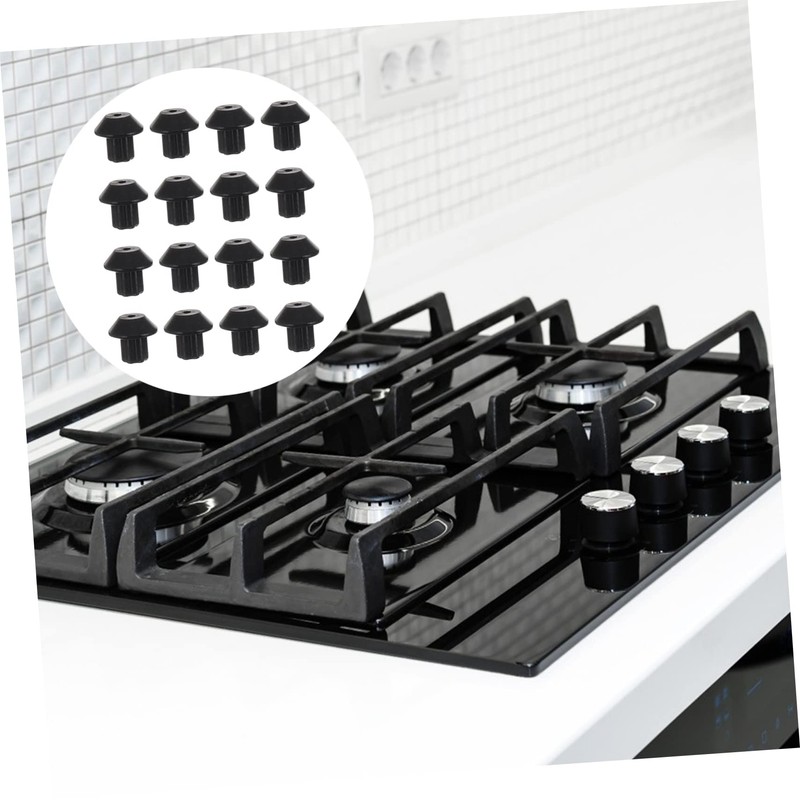 Operitacx Rubber Grate Feet Replacement Set Pcs Hob Burner Feet