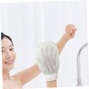 Ipetboom Portable Exfoliating Bath Mitts Scrubber Gloves Deep Cleansing for