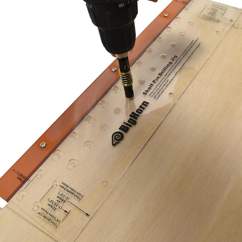 Big Horn 19651 Shelf Pin Drilling Jig