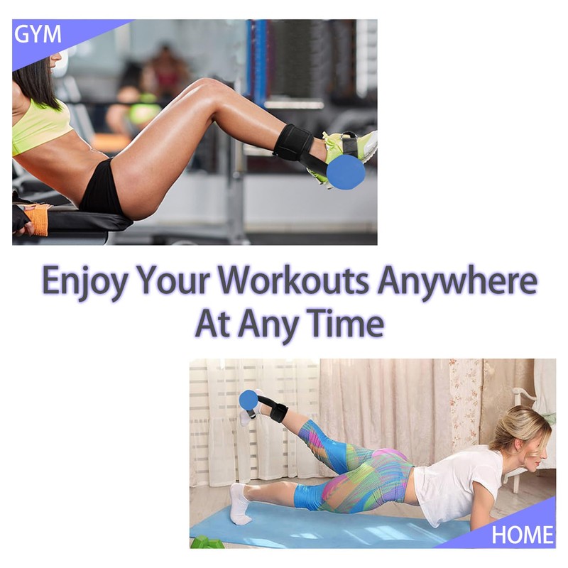 Ankle Strap for Cable Machines and Dumbbells Weights, Ankle Straps