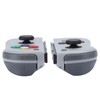 For Joycon Game Console Wireless Bluetooth Gamepad Right Left(gris foncé