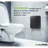 Alpine Sanitary Napkin Receptacle – Wall Mounted Tampon Holder For