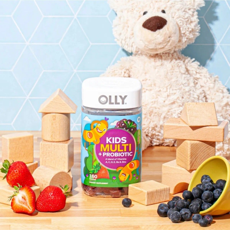 Olly Kids Multivitaminas + Probioticos Con 160 Gomitas