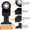 20Pcs Oscillating Saw Blade 34mm 40mm Cut Depth Multitool Blade