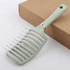 Green Hair Root Volumizing Dry Brush & Scalp Massager Massage Brush