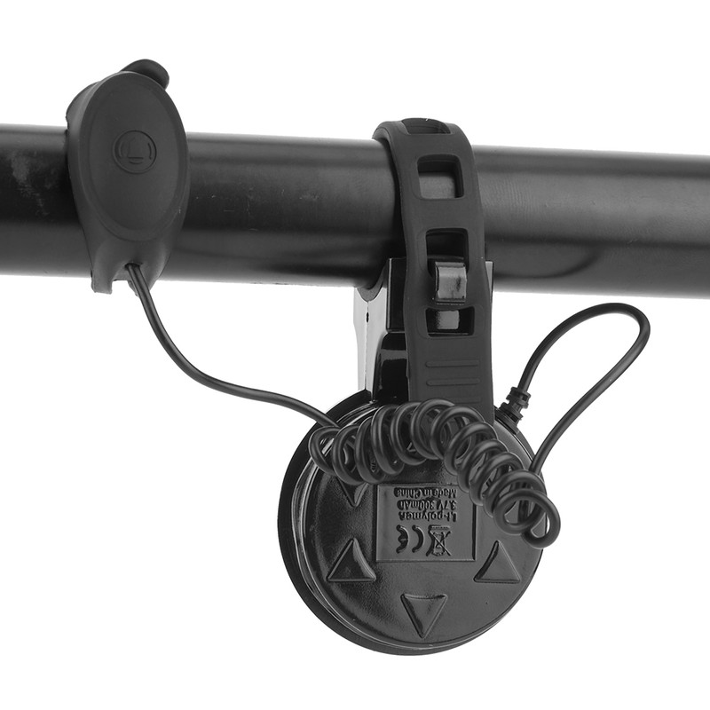 GUB Q-200 Black USB Charging Bicycle Electric Bell Bike 100-120dB