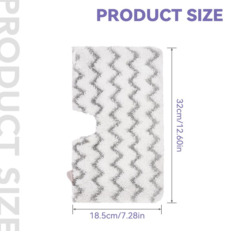 Sgizoku S3501 S3601 Steam Mop Replacement Pads for Shark S3501