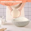 Zjyufy Banneton Bread Proofing Basket Set for Beginner Proofing Basket