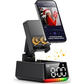 BBL Bluetooth Speaker White Elephant Gifts:Induction Cell Phone Stand HD Sound Gift for Men Women Adults Birthday Christmas Secret Santa,Kitchen Gadget Mom Wife Dad Husband Teen Stocking Stuffers