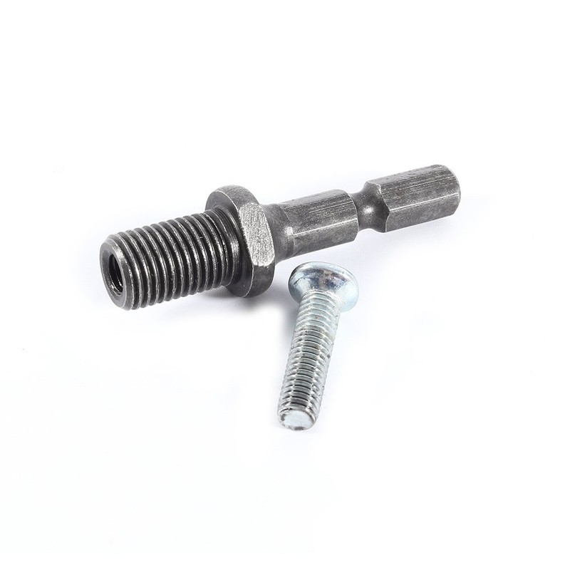Electric Hammer Drill Chuck Adapter, Hex Shank Adapter, 3/8"-24UNF with