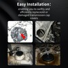 2Pcs Transmission Filler Cap, Car ATF Rubber Plug Cap Compatible