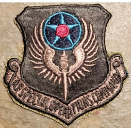 USAF AIR FORCE AF SPECIAL OPERATIONS COMMAND MILITARY PATCH SUBDUED USGI VTG ORG