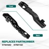 Front Bumper Bracket Support Set - Left & Right Pair