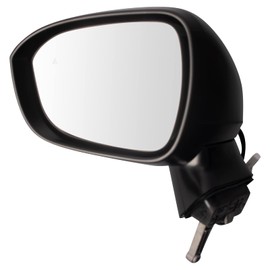 TRQ Left Mirror Drivers Side Compatible with 2021-2022 Nissan Rogue NI1320332