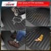 Kingna Floor Mats Compatible with 2018-2026 Freightliner Cascadia TPE All