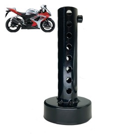 Motorcycle Exhaust Silencer Motorcycle Silencer Universal Motorcycle Exhaust Silencer DB Killer Silencer (60 mm) Black Silencer Pipe Compatible with 60 mm Exhaust Pipe