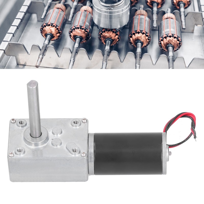 Worm Gear Motor DC Self Locking Mini Speed Reduction Electric