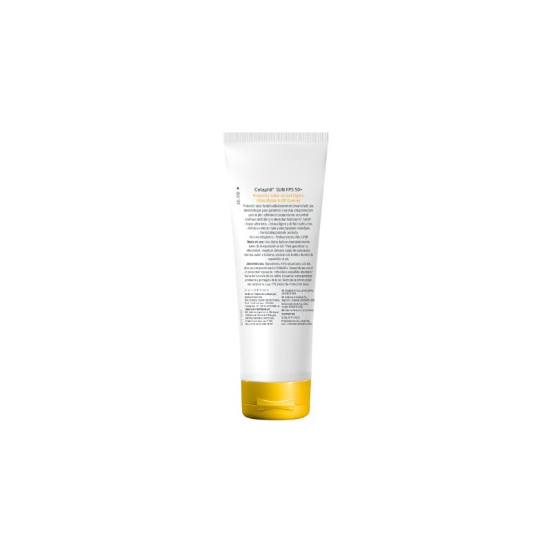 Cetaphil Sun FPS 50+ Gel Ligero Ultra Matte Control Brillo