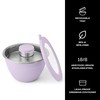 S'well Stainless Steel Salad Bowl Kit 64oz, Lilac, Comes with