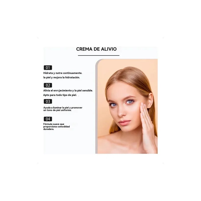Lc Crema Facial Coreana 345 Relief Intensivo