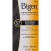Bigen Tinte permanente en polvo para el cabello 57 marrón