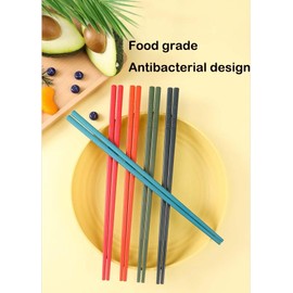 Fejapa 5 Pairs Reusable Chopstick Helpers Dishwasher Safe Training Chop sticks Adult Practice Chopsticks Beginners Right Left Handed Chinese Sticks Learning Chopsticks Holder with Clip Trainer