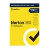 Norton 360 Premium inklusive Utilities Ultimate 2025, 10 Geräte, 1-Jahres-Abonnement,