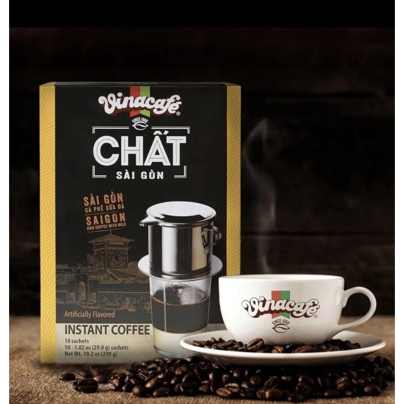 Vinacafe Chat 3-In-1 Instant Coffee 10 Sachets x 29g (