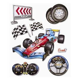 Hobbyfun 3D XXL Sticker Racing Car