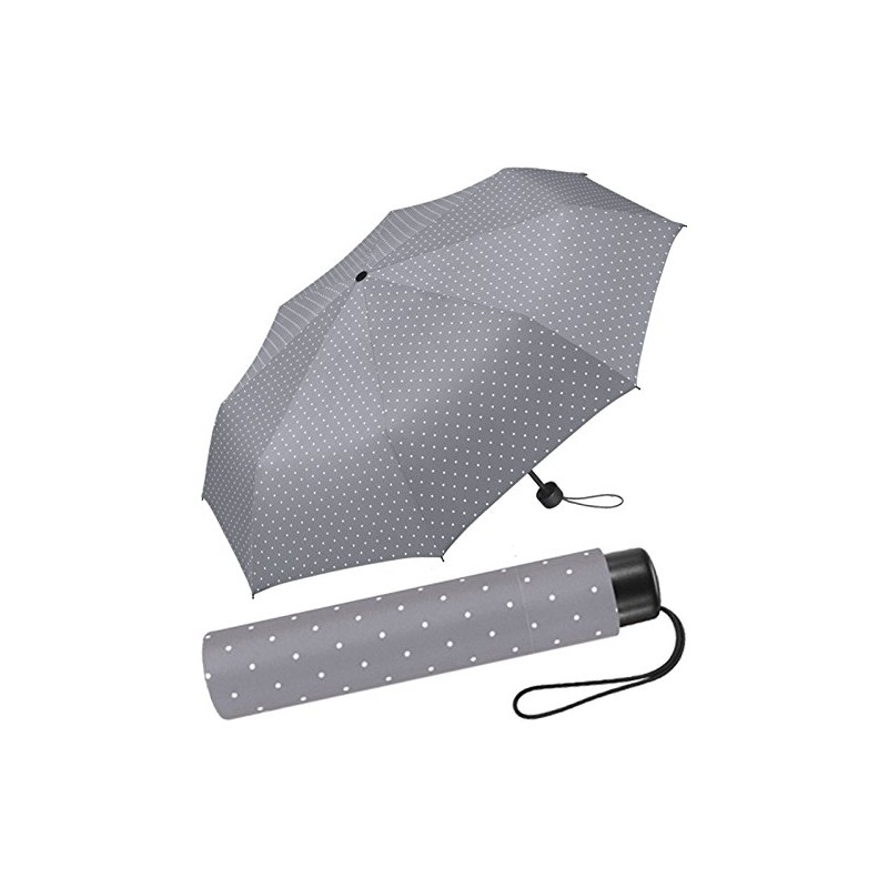Ladies Super Mini Collapsible Umbrella Flash Manual – Dots –