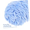 IWOWHERO 3 Rolls Chunky Hand Knitting Wool Yarn Soft Breathable