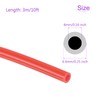 DMiotech Silicone Tubing Red Plastic Tube, 4mm ID x 6.4mm(1/4")