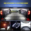 Nilight 3PCS 60 Inch Bed Light Strip 270 LED with