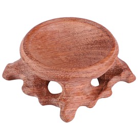 Cyrank Wooden Stand for Crystal Ball, Branch Wooden Stand Base Crystal Ball Holder Stand for Crystal Ball Stone Decor