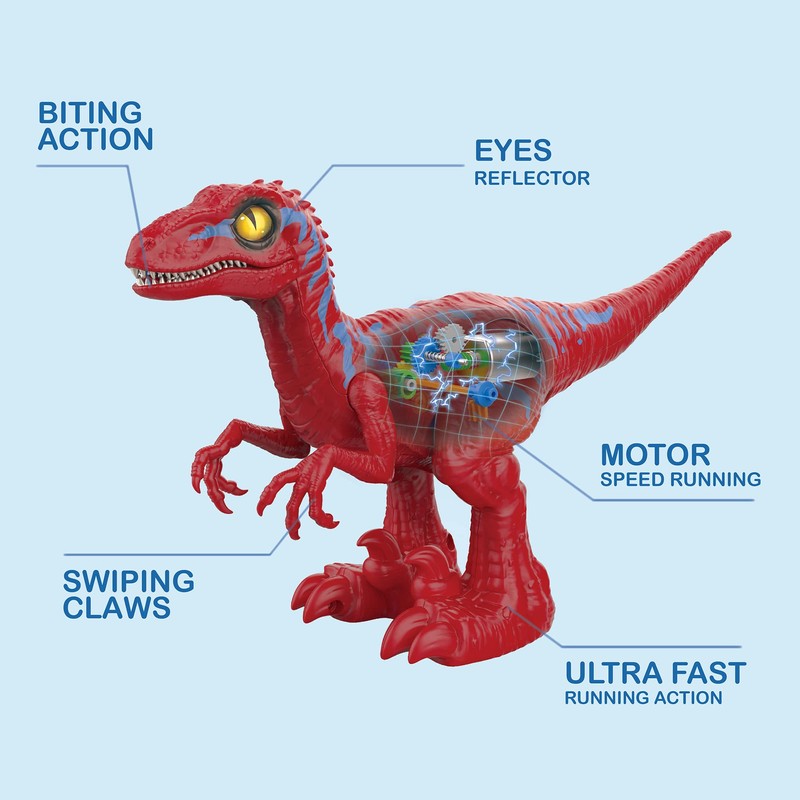 ZURU - Raptor Asst Dinosaur, 25289, Multi-Coloured