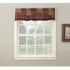 No. 918 Eden Inspirational Kitchen Curtain Swag Valance Pair, 56"