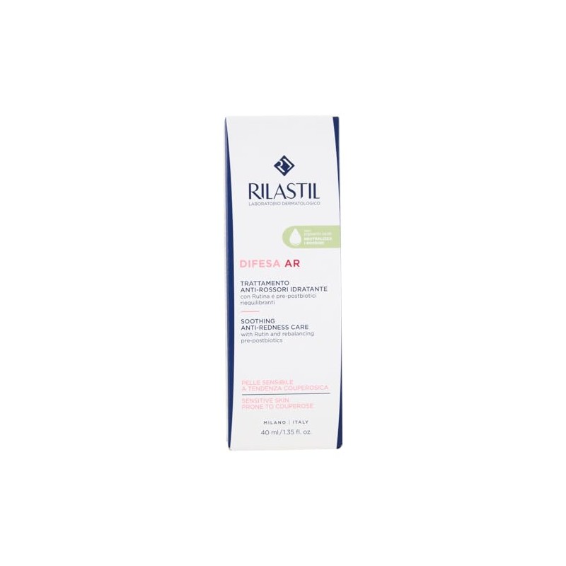 Rilastil Difesa - AR Trattamento Anti-Rossori Idratante, 40ml