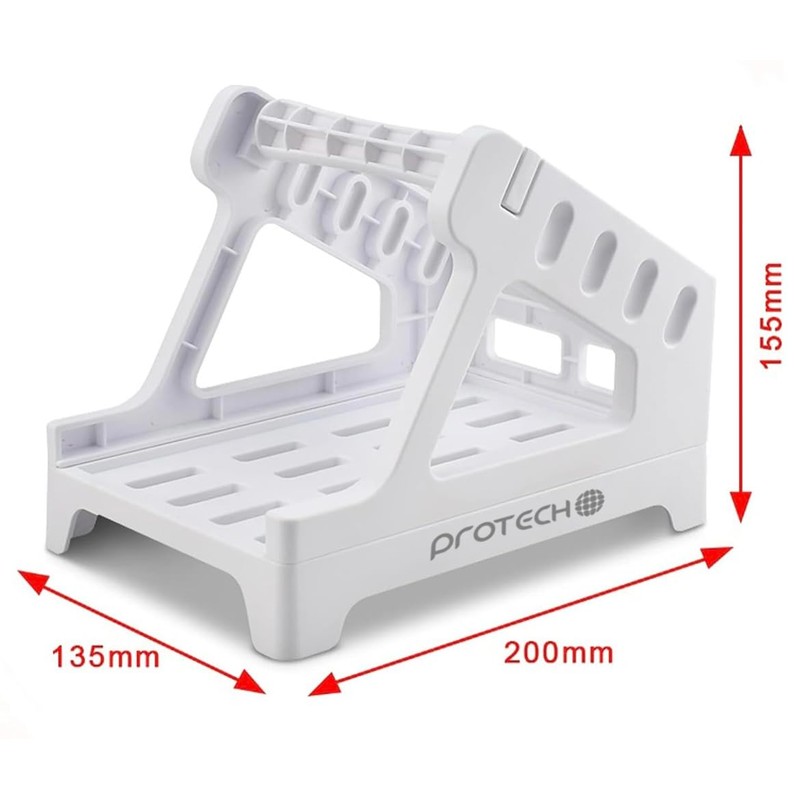 PROTECH® Label Holder for Thermal Label Roll and Fanfold Labels,
