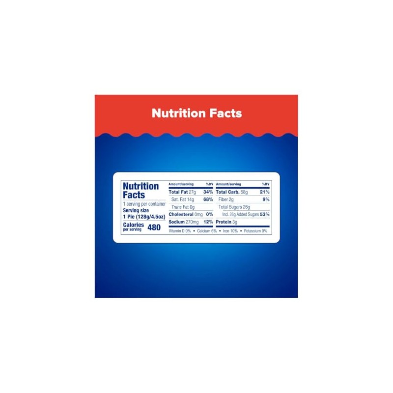 Tastykake Glazed Cherry Pie, Real Fruit Filling, 4.5 oz -