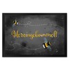 speecheese Hereingebummelt Hummel Door Mat XL 40 x 60 cm