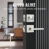 Exterior Door Lock Set with Deadbolt, Front Door Handle Set