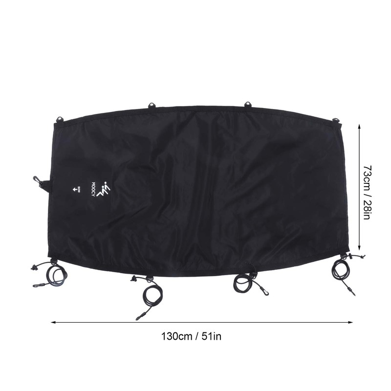 Kayak Cockpit Drape Cover Waterproof Cockpit Cover Kayak Canoe Cockpit