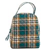 Vera Bradley Women's Cotton Lunch Bunch Lunch Bag, Orchard Plaid,