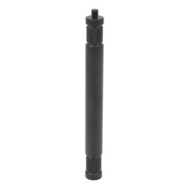 gernie 6" Invisible Selfie Stick Extension Pole Aluminum Alloy 1/4" Thread Tripod Extension Black for Camera Camcorder Monitor Stabilizer
