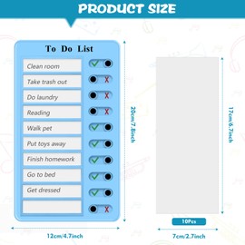 Chores Chart for Kids & Adults, Reusable to Do List Notepad, Chore Board for Kids, Chore Checklist, Kids Chore Chart