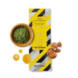 CLEVERMAN Men's Cleansing Shampoo for Normal Hair, 20ml (Sample Size)