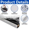 Nkiy Quen 3 Layers HVAC Copper Pipe Insulation Cover, 72x10.2