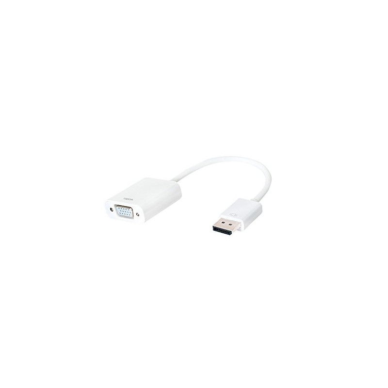 LogiLink CV0059B DisplayPort 1.2 to VGA Adapter
