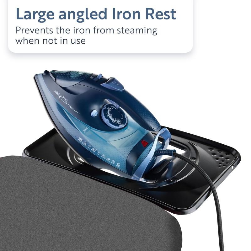 Minky York Ironing Board with Extra Wide Ironing Surface |